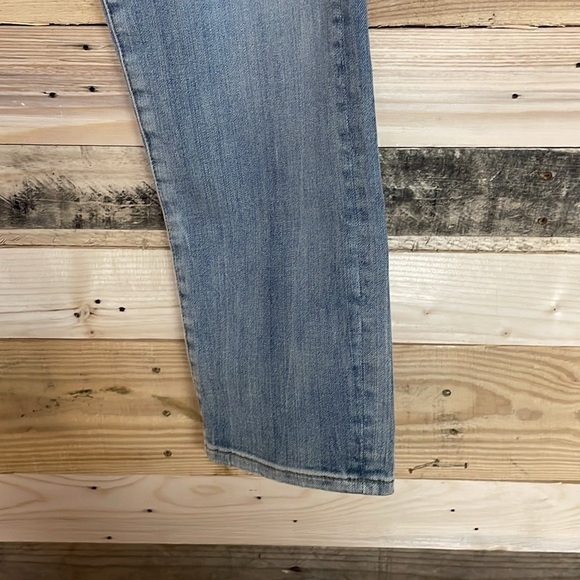 American Eagle size 26x28 extreme flex 4 slim straight light wash stretchy jeans - Picture 5 of 13